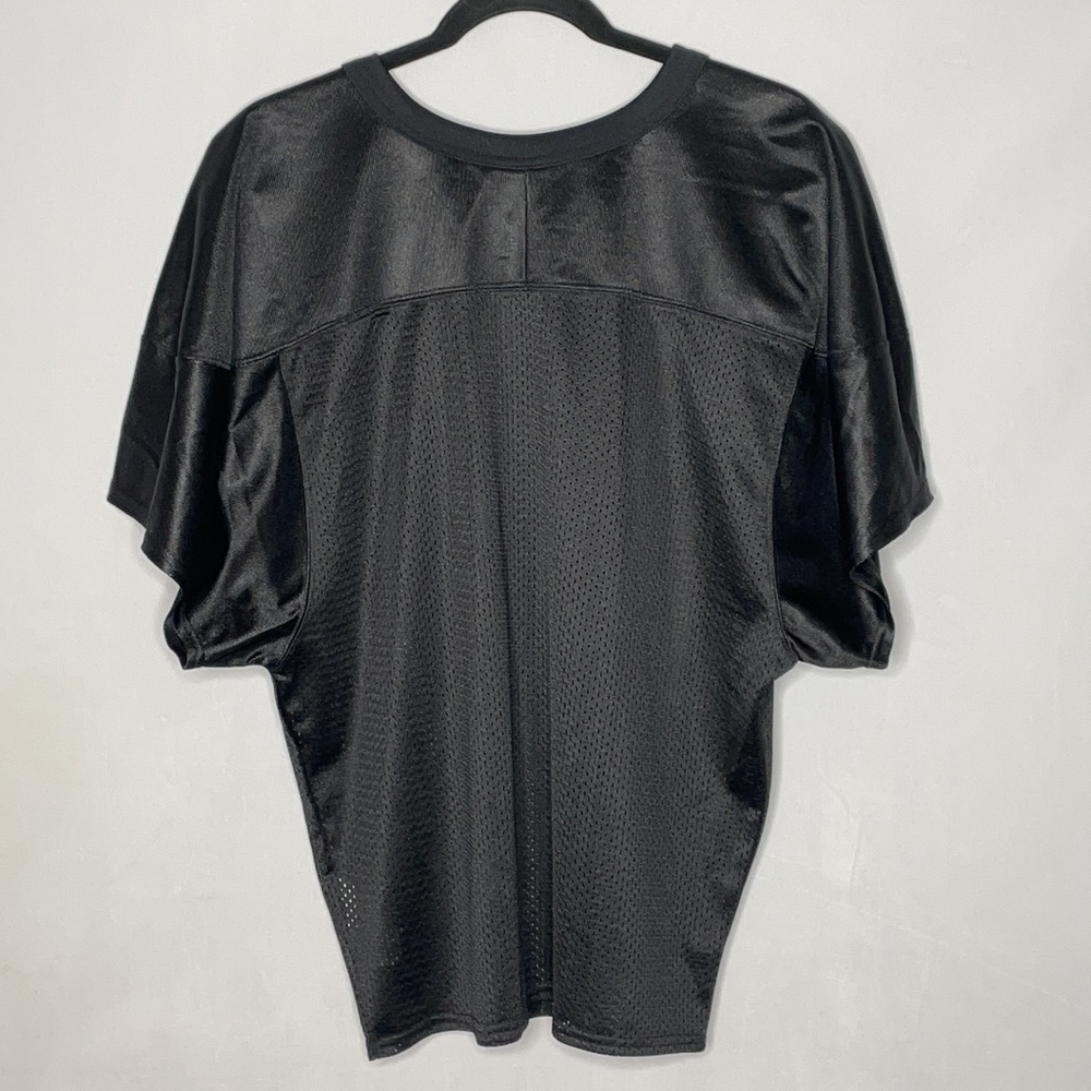 NIKE MEN'S PRACTICE JERSEY BLACK - Picture 2 of 6